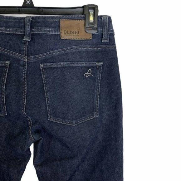 DL1961 Grace Blue 4 Way Stretch Hi Rise Jeans - Picture 7 of 11
